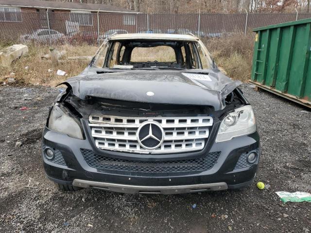 4JGBB8GB3BA703125 - 2011 MERCEDES-BENZ ML 350 4MATIC BLACK photo 5