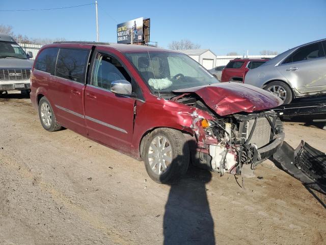 2C4RC1CG3CR124867 - 2012 CHRYSLER TOWN & COU TOURING L RED photo 4