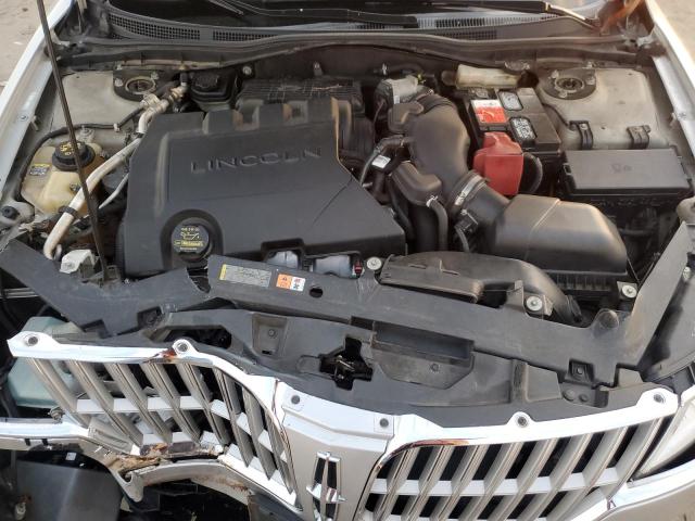 3LNHL2GC0AR613402 - 2010 LINCOLN MKZ SILVER photo 11