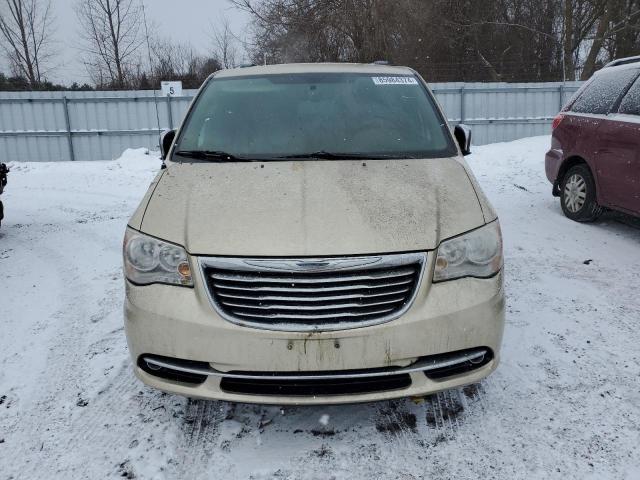 2C4RC1CG7CR146094 - 2012 CHRYSLER TOWN & COU TOURING L BEIGE photo 5