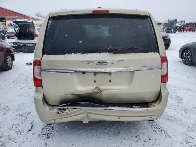 2C4RC1CG7CR146094 - 2012 CHRYSLER TOWN & COU TOURING L BEIGE photo 6