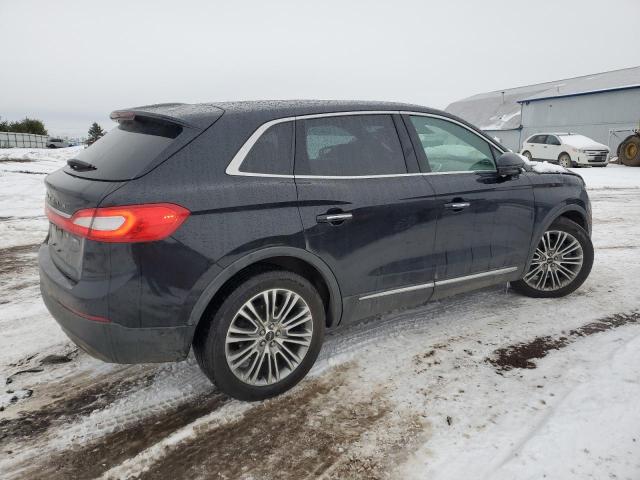 2LMPJ8LR8HBL41516 - 2017 LINCOLN MKX RESERVE Սև լուսանկար 3
