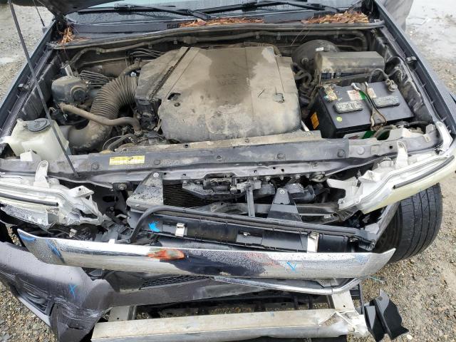5TFJU4GN7FX078616 - 2015 TOYOTA TACOMA DOUBLE CAB PRERUNNER GRAY photo 11