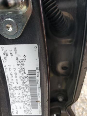 5TFJU4GN7FX078616 - 2015 TOYOTA TACOMA DOUBLE CAB PRERUNNER GRAY photo 13