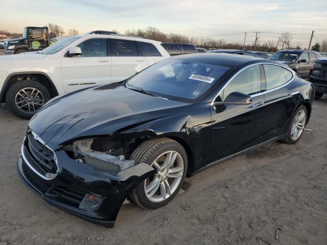 5YJSA1H12EFP43535 - 2014 TESLA MODEL S BLACK photo 1