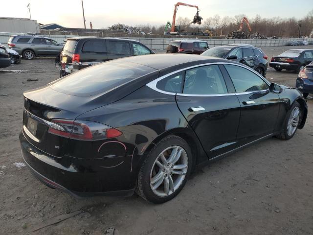 5YJSA1H12EFP43535 - 2014 TESLA MODEL S BLACK photo 3
