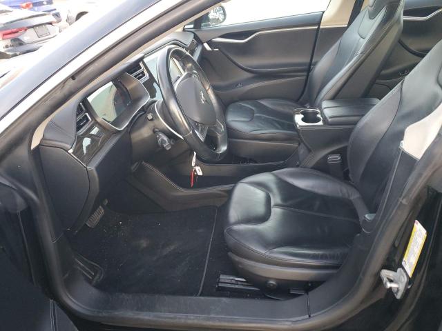 5YJSA1H12EFP43535 - 2014 TESLA MODEL S BLACK photo 7