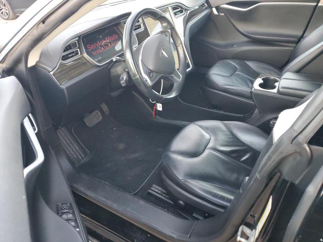 5YJSA1H12EFP43535 - 2014 TESLA MODEL S BLACK photo 8