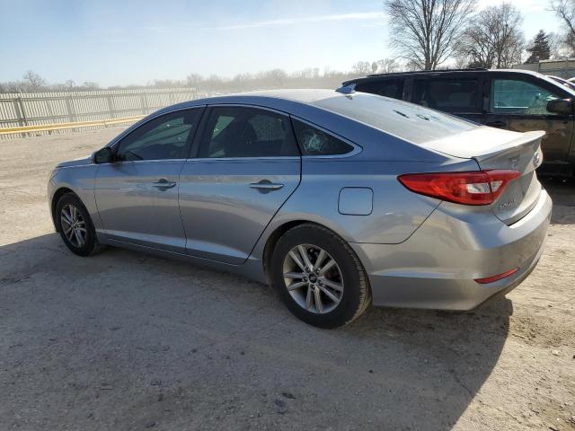 5NPE24AF7GH303655 - 2016 HYUNDAI SONATA SE SILVER photo 2
