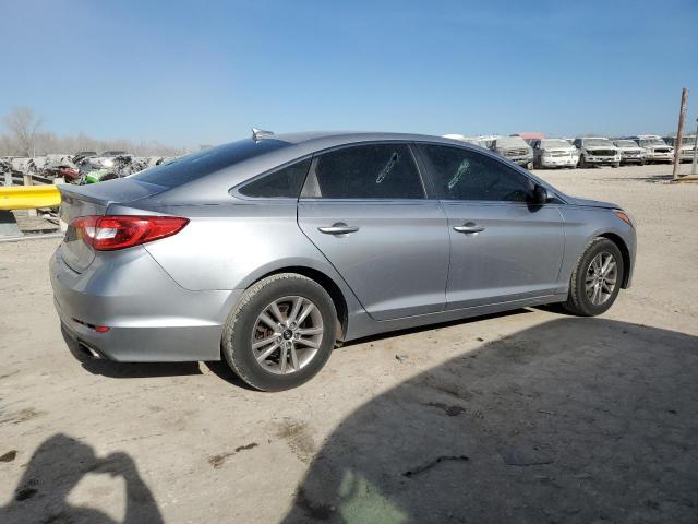 5NPE24AF7GH303655 - 2016 HYUNDAI SONATA SE SILVER photo 3