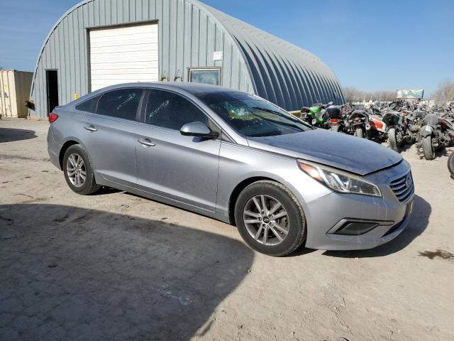 5NPE24AF7GH303655 - 2016 HYUNDAI SONATA SE SILVER photo 4
