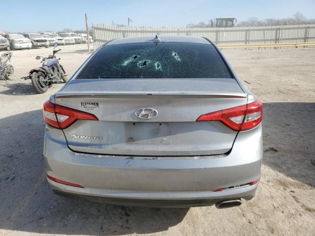 5NPE24AF7GH303655 - 2016 HYUNDAI SONATA SE SILVER photo 6