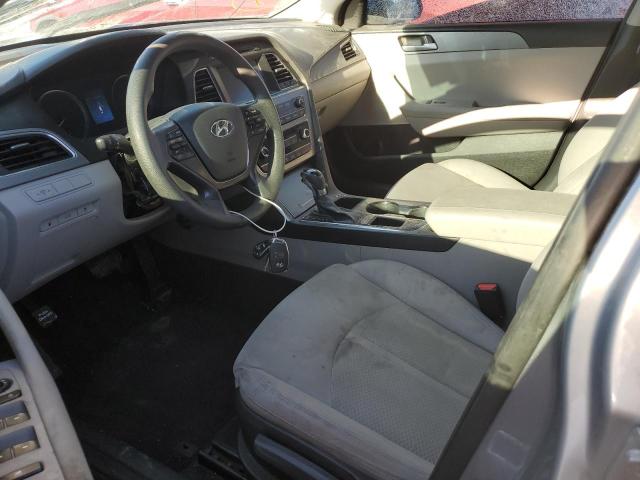 5NPE24AF7GH303655 - 2016 HYUNDAI SONATA SE SILVER photo 7