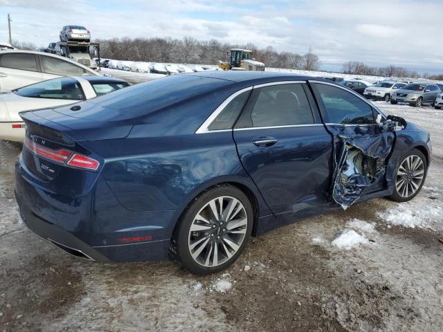 3LN6L5F94HR609149 - 2017 LINCOLN MKZ RESERVE ლურჯი ფოტო 3