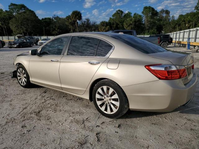 1HGCR2F88EA029647 - 2014 HONDA ACCORD EXL TAN photo 2