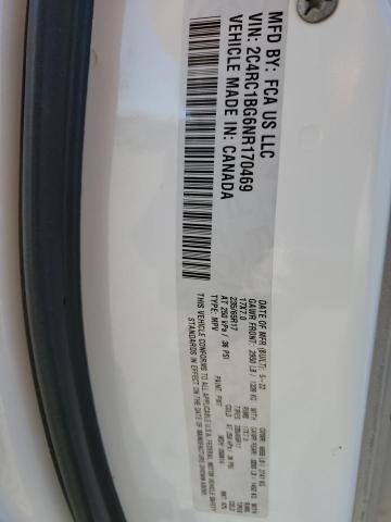 2C4RC1BG6NR170469 - 2022 CHRYSLER PACIFICA TOURING L 白色 照片 13