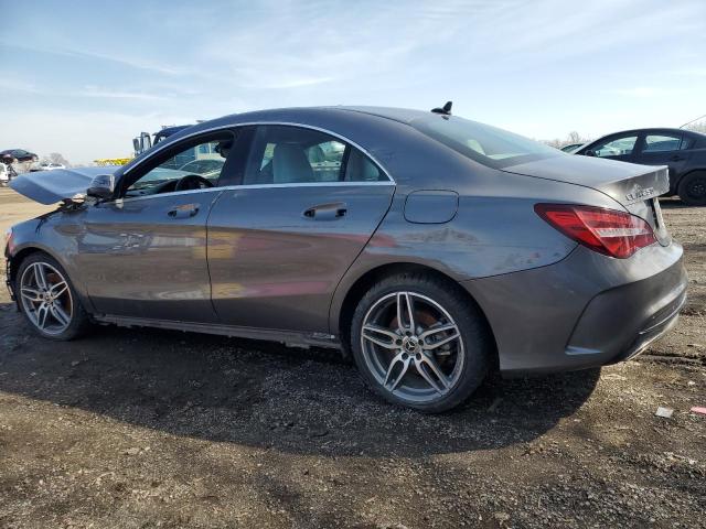 WDDSJ4GB8JN636809 - 2018 MERCEDES-BENZ CLA 250 4MATIC GRAY photo 2