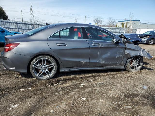 WDDSJ4GB8JN636809 - 2018 MERCEDES-BENZ CLA 250 4MATIC GRAY photo 3
