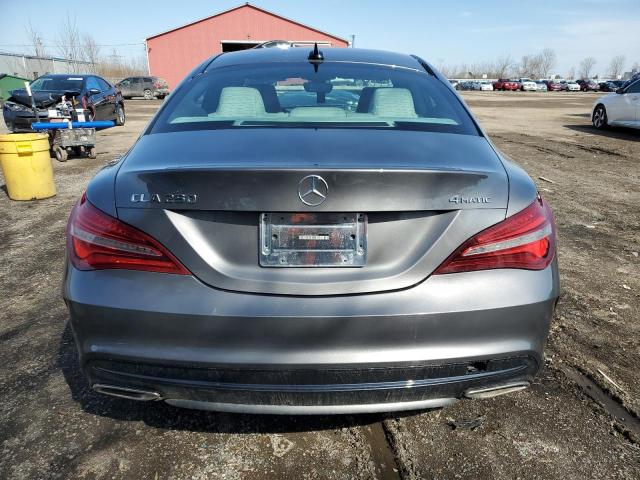 WDDSJ4GB8JN636809 - 2018 MERCEDES-BENZ CLA 250 4MATIC GRAY photo 6