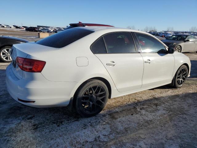 3VW2K7AJ3FM356030 - 2015 VOLKSWAGEN JETTA BASE WHITE photo 3
