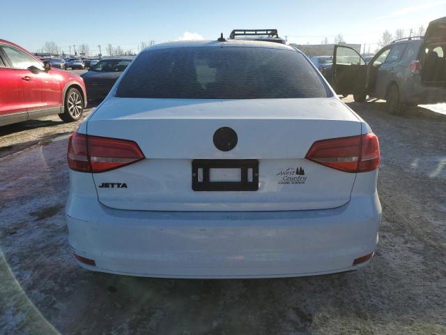 3VW2K7AJ3FM356030 - 2015 VOLKSWAGEN JETTA BASE WHITE photo 6
