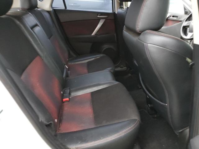 JM1BL1L38C1668915 - 2012 MAZDA SPEED 3 WHITE photo 10