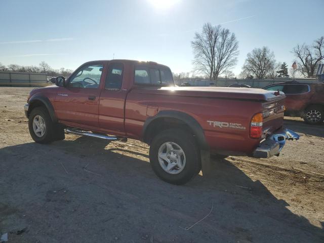 5TESN92N22Z895243 - 2002 TOYOTA TACOMA XTRACAB PRERUNNER Շագանակագույն լուսանկար 2