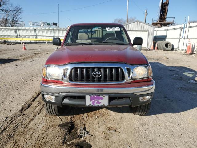 5TESN92N22Z895243 - 2002 TOYOTA TACOMA XTRACAB PRERUNNER Շագանակագույն լուսանկար 5
