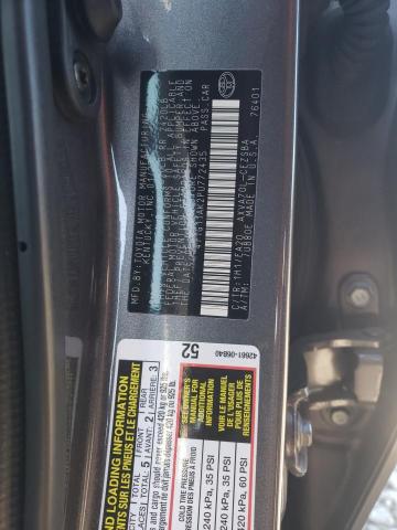 4T1G11AK2PU772435 - 2023 TOYOTA CAMRY SE NIGHT SHADE GRAY photo 12