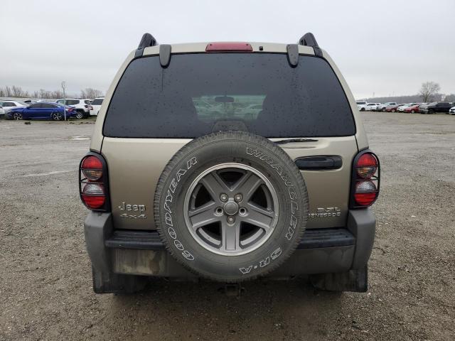 1J4GL38K65W565817 - 2005 JEEP LIBERTY RENEGADE 金色 照片 6