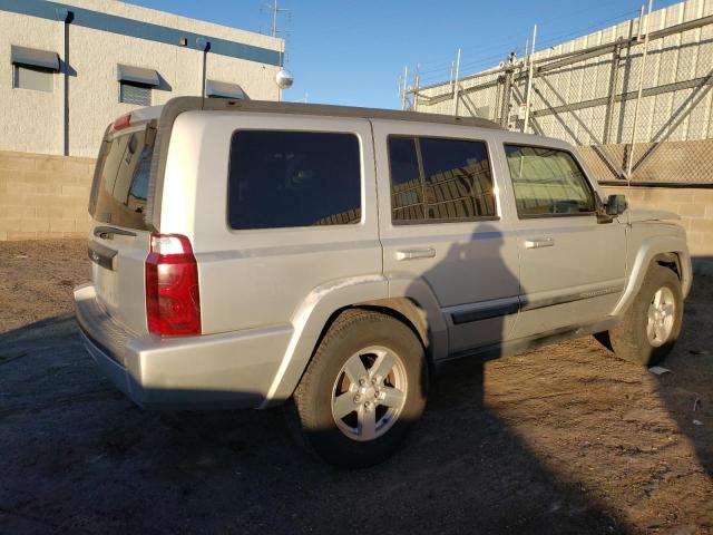 1J8HH48KX8C105432 - 2008 JEEP COMMANDER SPORT فضي صورة 3