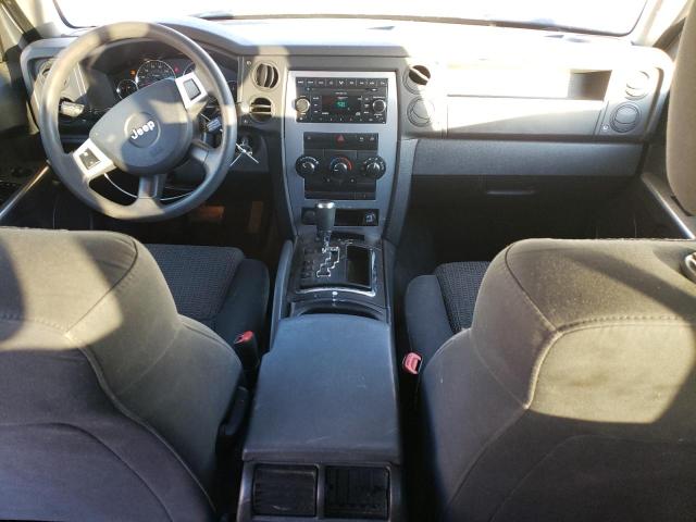 1J8HH48KX8C105432 - 2008 JEEP COMMANDER SPORT فضي صورة 8