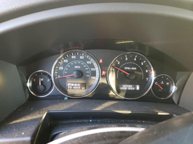 1J8HH48KX8C105432 - 2008 JEEP COMMANDER SPORT فضي صورة 9