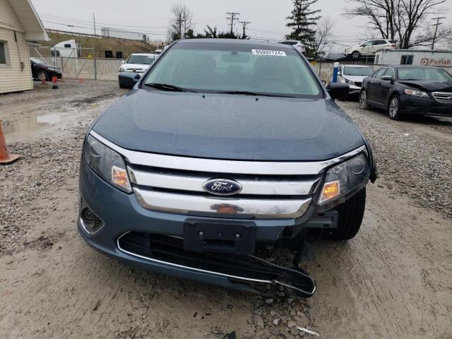 3FAHP0JG5CR321584 - 2012 FORD FUSION SEL BLUE photo 5