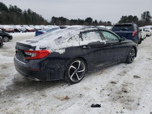 1HGCV2F32MA006086 - 2021 HONDA ACCORD SPORT შავი ფოტო 3