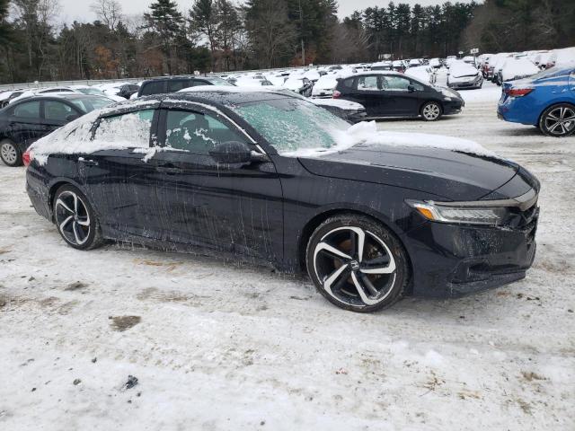 1HGCV2F32MA006086 - 2021 HONDA ACCORD SPORT შავი ფოტო 4