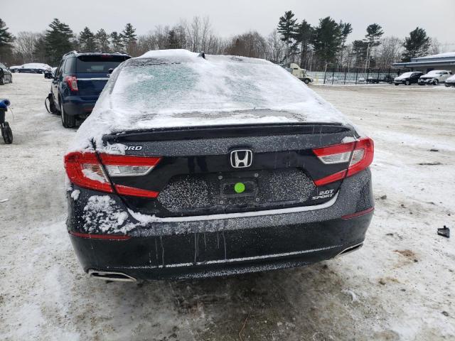 1HGCV2F32MA006086 - 2021 HONDA ACCORD SPORT შავი ფოტო 6