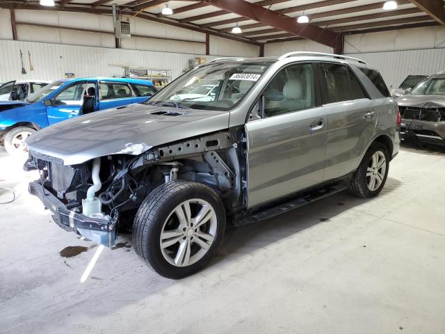 4JGDA5HB3DA176151 - 2013 MERCEDES-BENZ ML 350 4MATIC GRAY photo 1