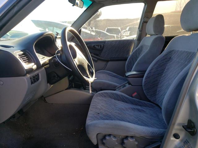 JF1SF6556YH731436 - 2000 SUBARU FORESTER S SILVER photo 7