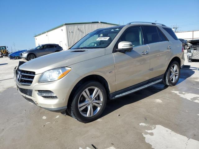4JGDA5HB3CA027690 - 2012 MERCEDES-BENZ ML 350 4MATIC TAN photo 1