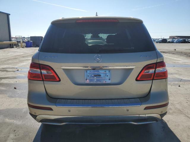 4JGDA5HB3CA027690 - 2012 MERCEDES-BENZ ML 350 4MATIC TAN photo 6