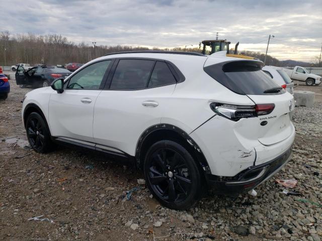 LRBAZLR45MD196001 - 2021 BUICK ENVISION PREFERRED WHITE photo 2