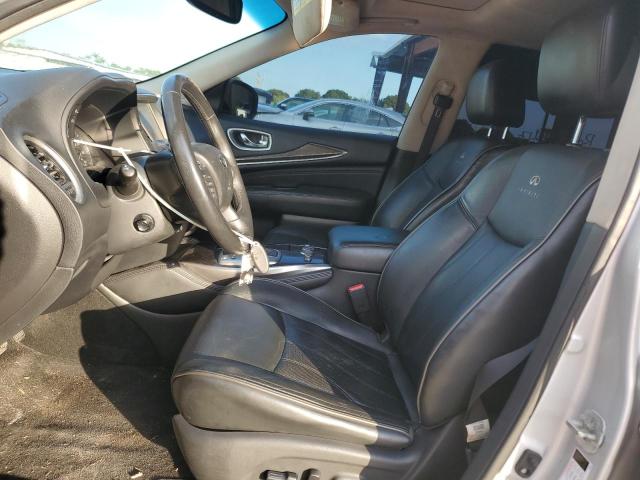 5N1AL0MM1EC545392 - 2014 INFINITI QX60 SILVER photo 7