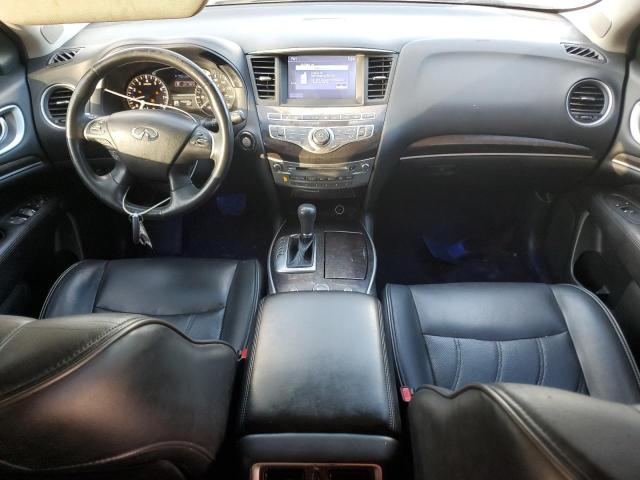 5N1AL0MM1EC545392 - 2014 INFINITI QX60 SILVER photo 8