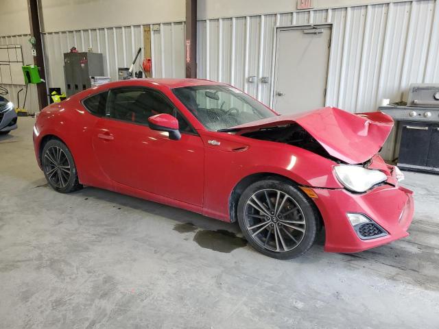 JF1ZNAA1XD2722338 - 2013 TOYOTA SCION FR-S RED photo 4