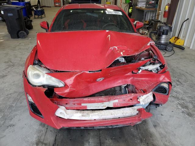 JF1ZNAA1XD2722338 - 2013 TOYOTA SCION FR-S RED photo 5