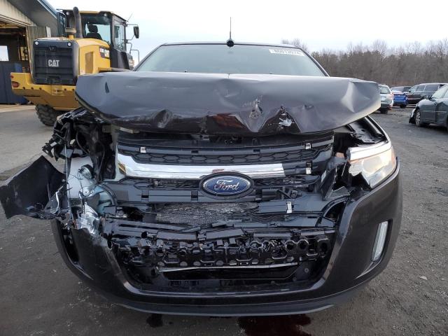 2FMDK4JC6DBE22608 - 2013 FORD EDGE SEL BLACK photo 5