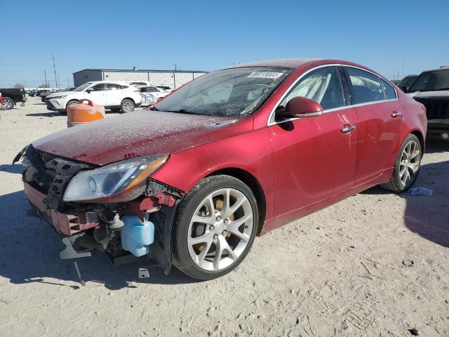 2G4GV5GV2D9214722 - 2013 BUICK REGAL GS RED photo 1
