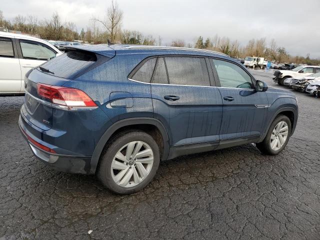 1V2HC2CA9NC231106 - 2022 VOLKSWAGEN ATLAS CROS SE BLUE photo 3