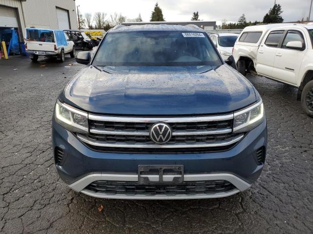 1V2HC2CA9NC231106 - 2022 VOLKSWAGEN ATLAS CROS SE BLUE photo 5